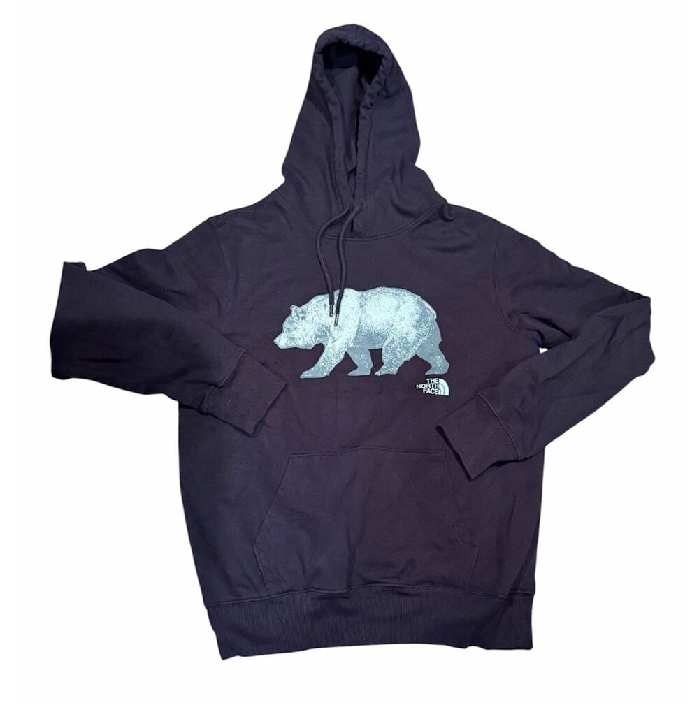 The North Face Black Hoodie Sweater Small Outdoor Hiking Camping Pullover